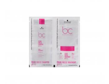 Šampon a kúra pro barvené vlasy Schwarzkopf Professional BC Bonacure Color Freeze - 2 x 12 ml