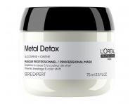 Maska pro barven� a po�kozen� vlasy Lor�al Professionnel Serie Expert Metal Detox - 75 ml