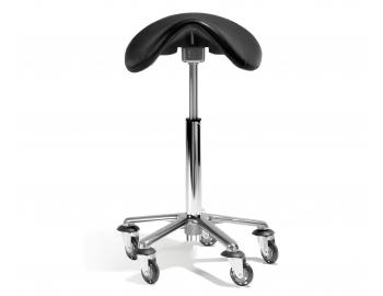 Taburet na kole�k�ch Sibel Saddle L/XL - �ern�