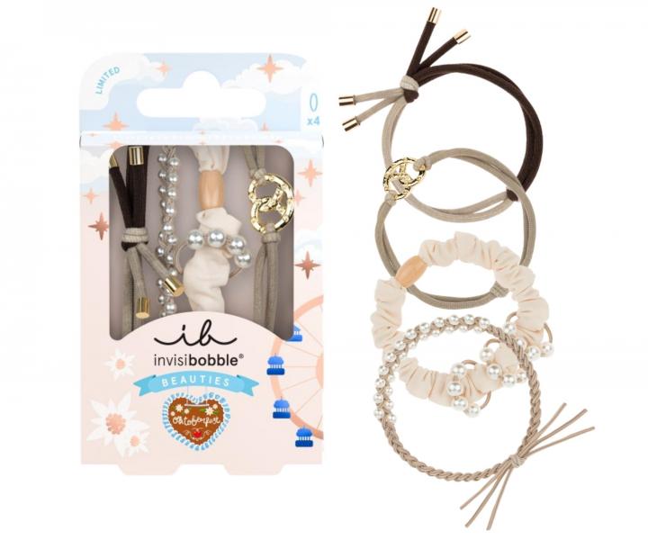 Sada ozdobn�ch gumi�ek do vlas� Invisibobble Beauties Charivari - 4 ks