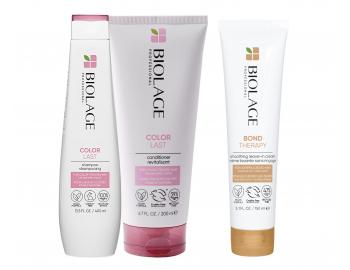 Sada pro barvené vlasy Biolage Color Last + uhlazující krém s termoochranou zdarma