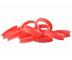 Náhradní gumový kroužek pro nůžky Matsuzaki - velikost L - červená