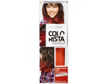 Vymývající se barva Loréal Colorista Washout Red Hair - červená