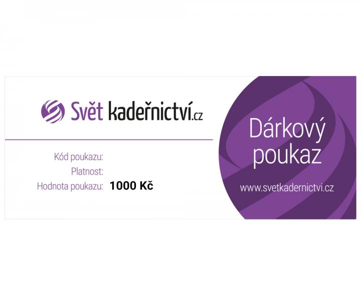 Dárkový poukaz na 1000 Kč