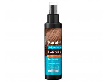 Bezoplachov� kondicion�r pro obnovu matn�ch a k�ehk�ch vlas� Dr. Sant� Keratin - 150 ml