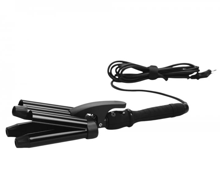 Profesionln trojkulma pro stedn vlny Cera Triple Barrel Waver XL - 25 mm, ern