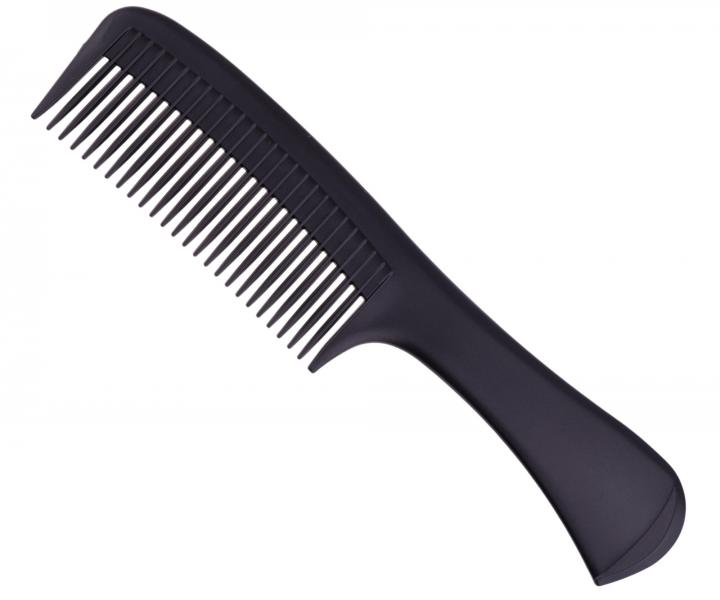 H�eben na vlasy s rukojet� Detail - Hair style Handle Comb - 21,5 cm, �ern�