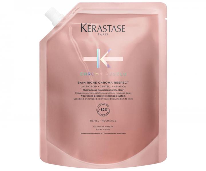 Vy�ivuj�c� �ampon pro barven� vlasy K�rastase Chroma Absolu - 500 ml, n�hradn� n�pl�