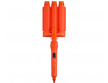 Trojkulma pro velké vlny Freylish Hair Curler 2.0 - 32 mm, oranžová