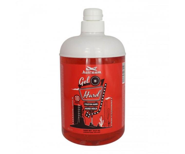 Gel na vlasy Hairgum  Hard  1000 g - silná fixace