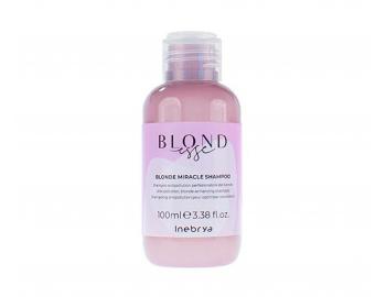 ada pro odbarven blond vlasy Inebrya Blondesse Blonde Miracle - ampon - 100 ml