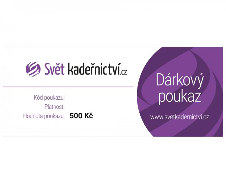Dárkový poukaz na 500 Kč