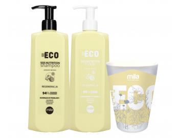 Sada Mila Professional Be Eco + keramick hrnek zdarma - SOS Nutrition - pro uhlazen vlas