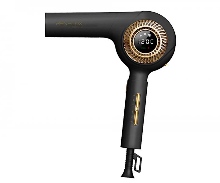 Profesionální fén na vlasy Eurostil Profesional Revelox - 1700 W, černý