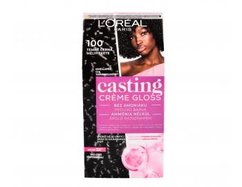 Přeliv bez amoniaku Loréal Casting Créme Gloss - 100 temně černá