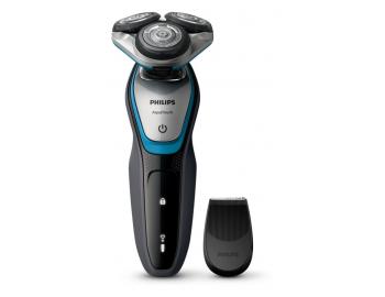 Elektrický holicí strojek Philips AquaTouch S5400/06 - šedý