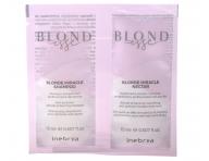 Rozjasujc ampon a pe pro blond vlasy Inebrya Blondesse Blonde Miracle - 2 x 15 ml