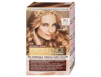 Permanentn barva Loral Excellence Universal Nudes 8U svtl blond