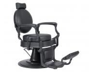 Kadeřnické barber křeslo Weelko Shor Black - černé