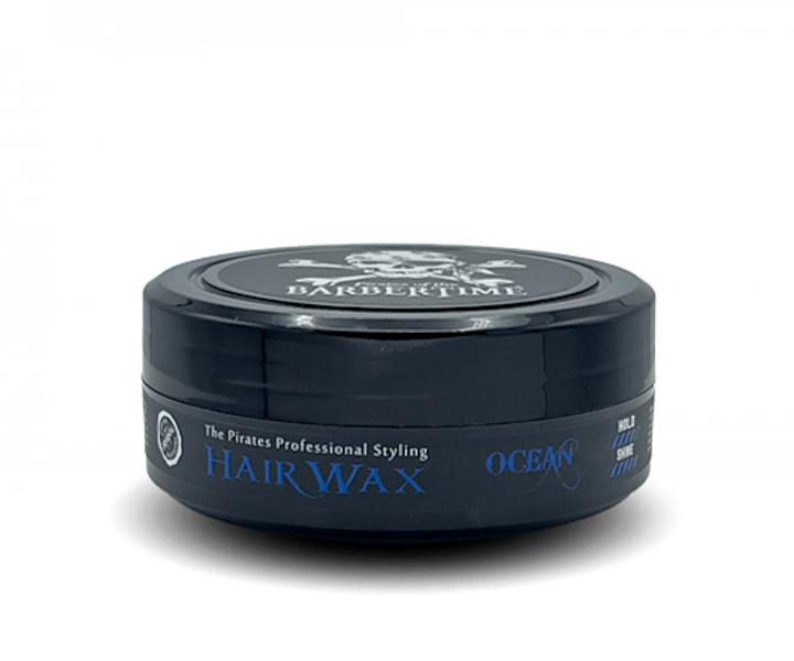 Pomáda na vlasy se silnou fixací a maximálním leskem Barbertime Hair Wax Ocean - 150 ml