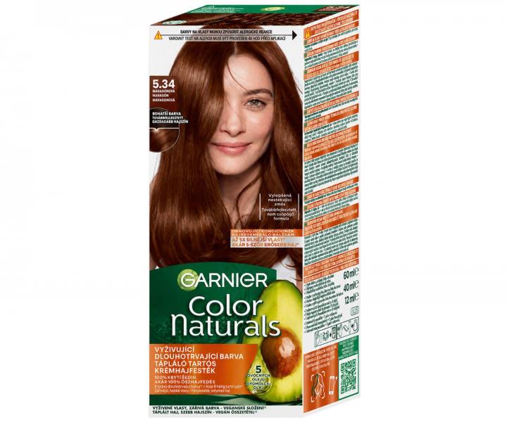 Permanentn� barva Garnier Color Naturals 5.34 mahagonov�