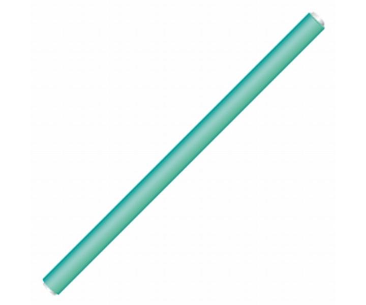 Ohebné natáčky na vlasy Hairway Flex - pr. 10 mm, zelené - 12 ks