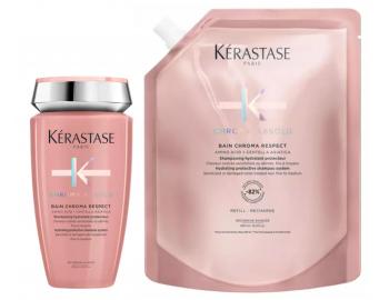 Hydrata�n� �ampon pro barven� vlasy K�rastase Chroma Absolu - 250 ml + n�hradn� n�pl� 500 ml