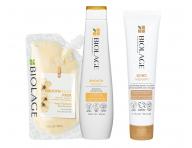 Sada pro vlasy se sklonem ke krepatění Biolage Smooth Proof + uhlazující krém s termoochranou zdarma