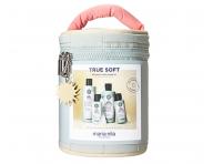 D�rkov� sada pro such� vlasy Maria Nila True Soft Beauty Bag + kosmetick� ta�ka zdarma