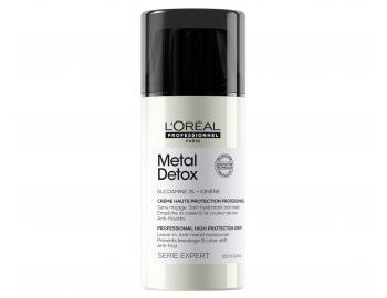 Ochranný krém proti usazování kovových částic Loréal Professionnel Serie Expert Metal Detox - 100 ml