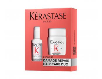 D�rkov� sada pro obnovu a odv�pn�n� po�kozen�ch vlas� K�rastase Premi�re Damage Repair Hair Care Duo