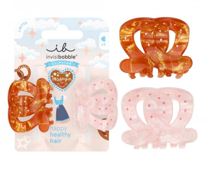 Sk�ipce do vlas� Invisibobble Clipstar Aufgebrezelt - 2 ks