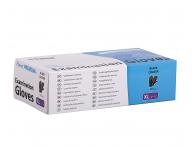 Jednorázové nitrilové rukavice Batist Flower Premium+ XL - 100 ks, černé