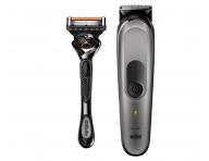 Pánský zastřihovač vlasů a vousů Braun BeardTrimmer 7 BT7320 + zdarma holící strojek Gillette