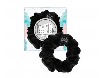 Ozdobn spirlov gumika Invisibobble Sprunchie True Black - ern