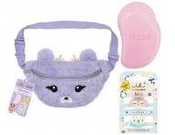 Dětská sada kartáče Tangle Teezer Original Mini a skřipečků do vlasů Invisibobble Cozy Reindeer Set