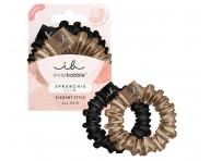 Ozdobné spirálové gumičky Invisibobble Sprunchie Slim True Golden - 2 ks