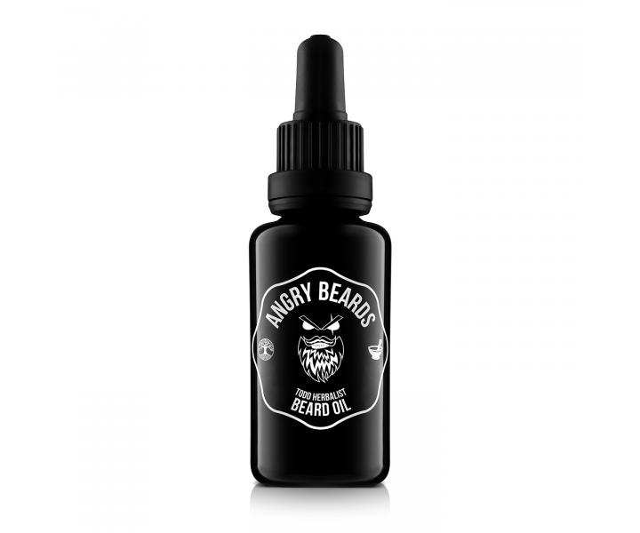 Vyivujc olej na vousy Angry Beards Todd Herbalist - 30 ml