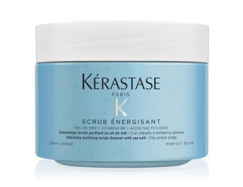 istc peeling pro mastnou pokoku hlavy Krastase Scrub nergisant - 250 ml