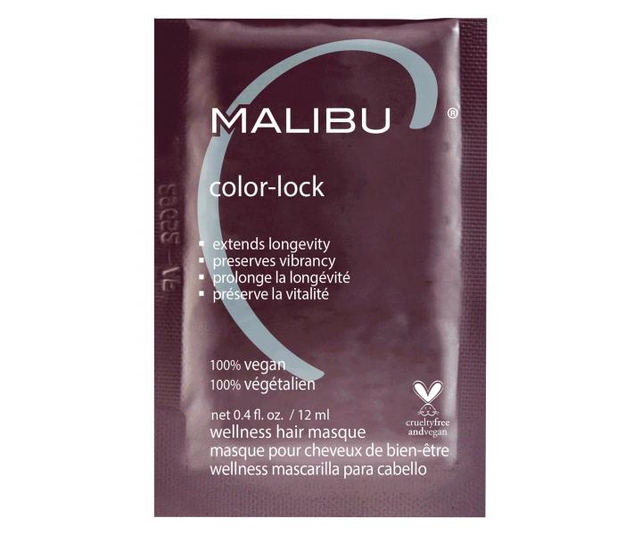 Hydratan maska pro ochranu barvy Malibu C Color Lock - 12 ml