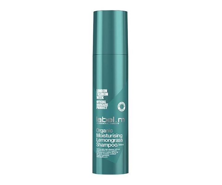Zklidňující šampon Label.m Organic Moisturing Lemongrass - 200 ml