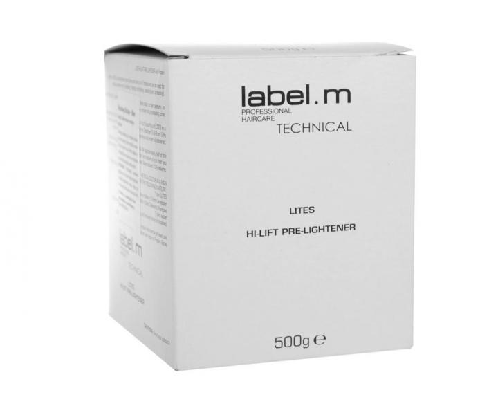 Melírovací prášek Label.m Bleaching Display Blue - 500 g