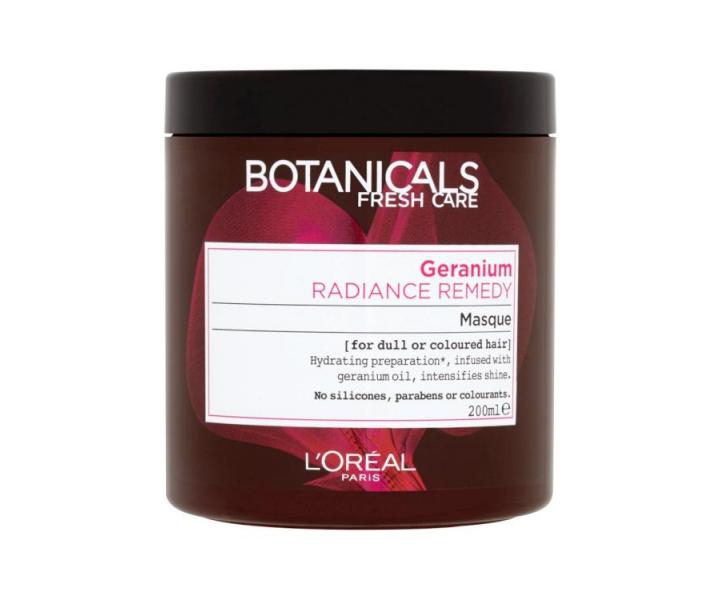 Maska pro barven vlasy Loral Botanicals Radiance Remedy - 200 ml