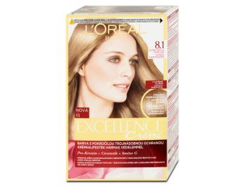Permanentní barva Loréal Excellence 8.1 blond světlá popelavá