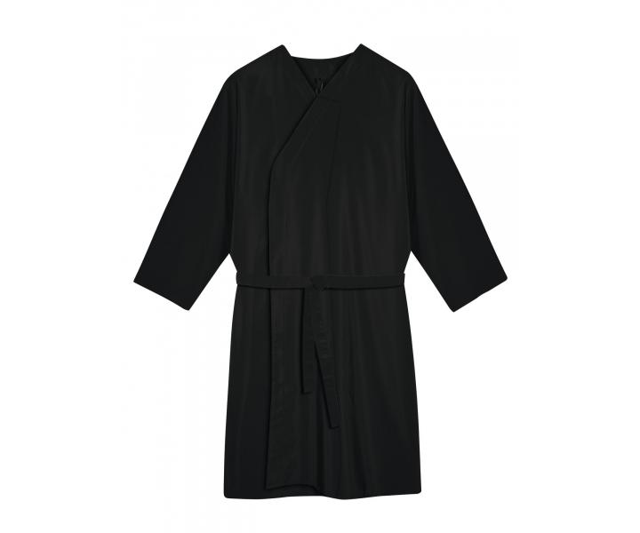 Kadeřnické kimono na barvení a stříhání Flexi Sibel - černé