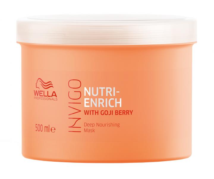Maska pro suché a poškozené vlasy Wella Invigo Nutri-Enrich - 500 ml