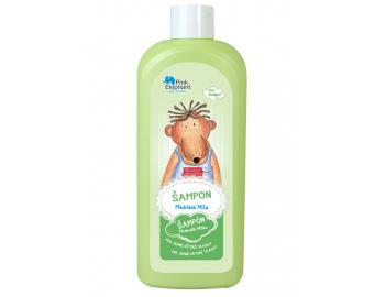 Šampon pro jemné dětské vlásky Pink Elephant Medvídek Míša - 500 ml