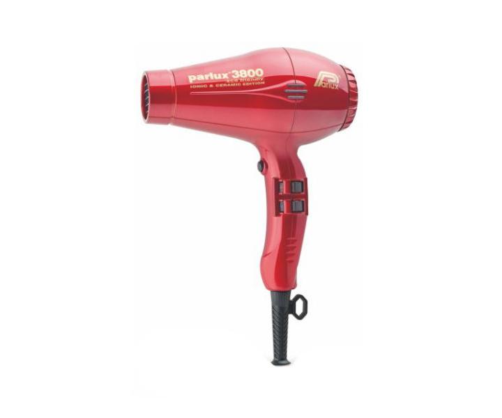 Profesionální fén Parlux 3800 Ceramic & Ionic - 2100W, červený