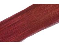 Vlasové pramínky Simply perfect - barva Burg 4 ks, 40 cm