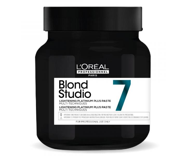 Zesvtlujc pasta s nutriceridem Loral Blond Studio 7 Multi-Techniques Platinium - 500 g